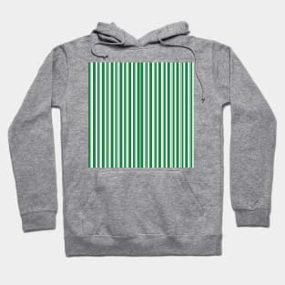 Dapper Stripes, Green Hoodie